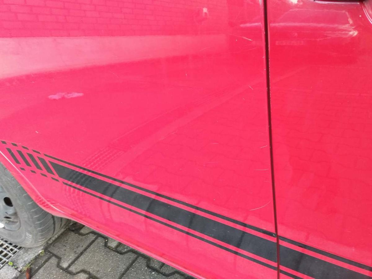 Skoda Fabia 2 5J original Tür hinten rechts Coridarot LF3K Fließheck Bj.2012